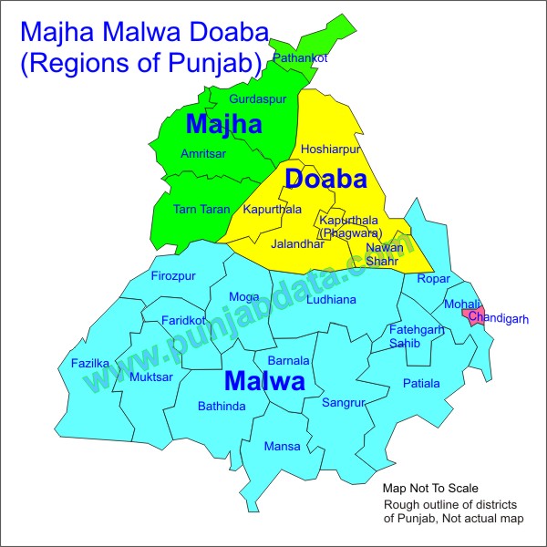Majha-Malwa-Doaba